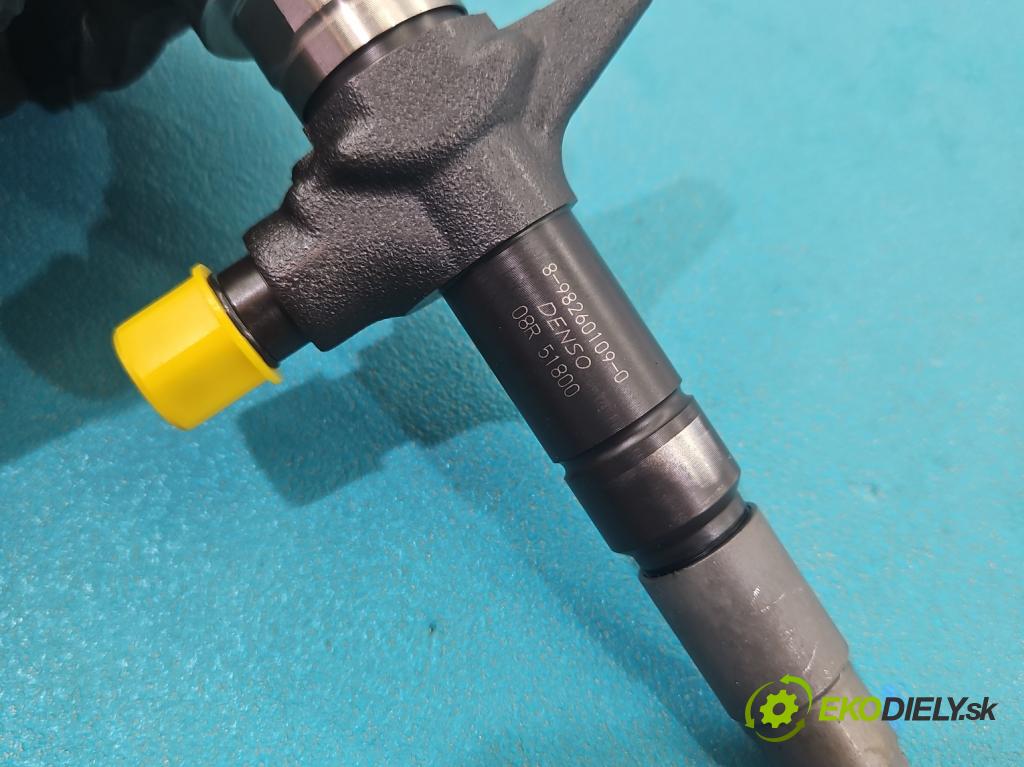 Isuzu D-Max II 2011-2019 2.5 crdi 163 HP manual 120 kW 2499 cm3 2- vstrek 8-98260109-0 (Vstrekovač paliva)