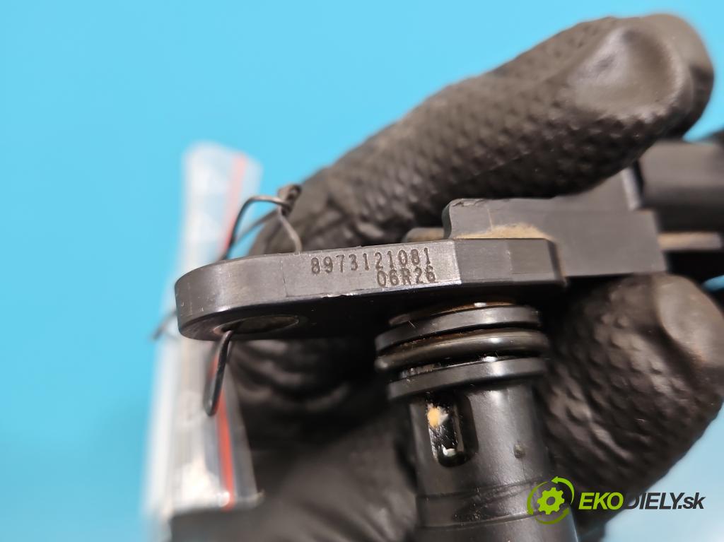 Isuzu D-Max II 2011-2019 2.5d 163 HP manual 120 kW 2499 cm3 2- snímač pozícia: válka načasovanie 8973121081 (Snímač polohy kľukového hriadeľa)