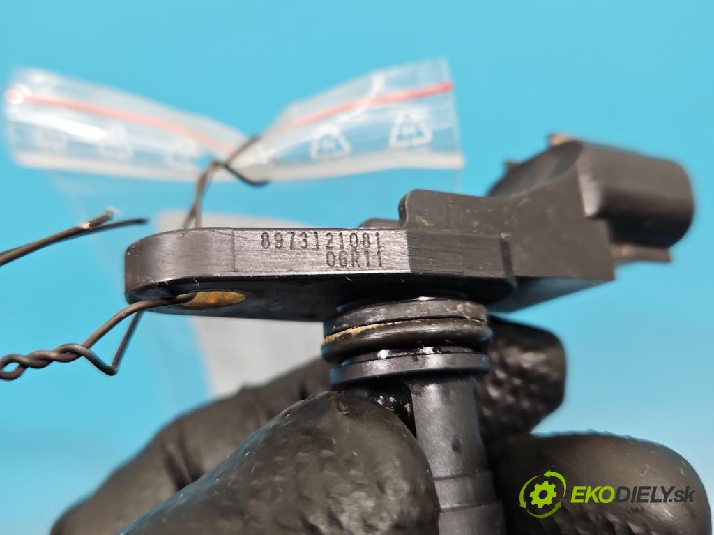 Isuzu D-Max II 2011-2019 2.5d 163 HP manual 120 kW 2499 cm3 2- snímač pozícia: válka načasovanie 8973121081 (Snímač polohy kľukového hriadeľa)