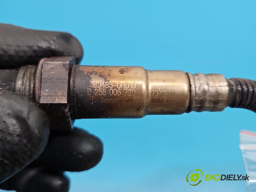 Toyota Yaris III 2011-2020 1.0 vvti 69KM manual 51 kW 998 cm3 5- Sonda lambda 89465-0H010 (Lambda sonda)