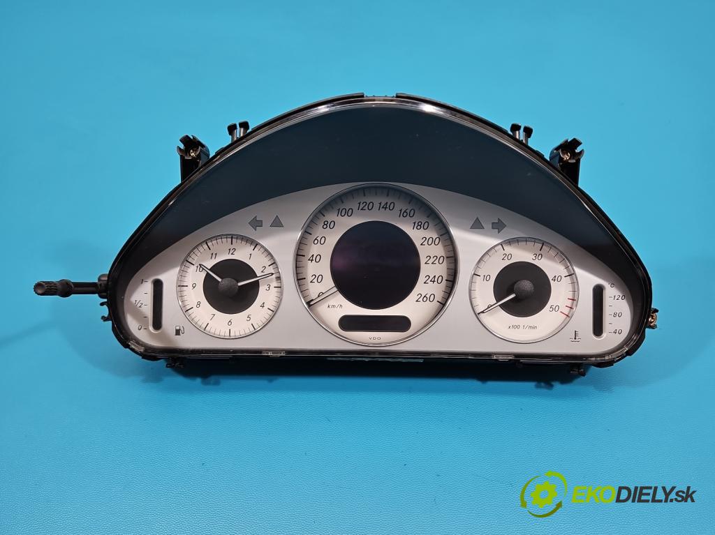 Mercedes E W211 2002-2009 2.7 cdi 177 HP automatic 130 kW 2685 cm3 4- prístrojovka/ budíky A2115407411 (Prístrojová doska)