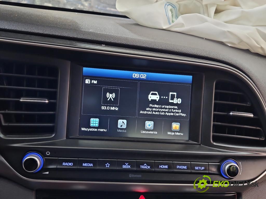 Hyundai Elantra VI 2015-2020 1.6 16V 128 HP automatic 94 kW 1591 cm3 4- Radio originál 96160F2ECOSSH