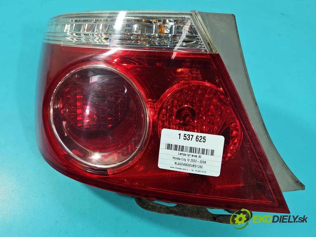 Honda City IV 2002-2008 1.4 8V 83 HP manual 61 kW 1339 cm3 4- svetlo / reflektor zadné ľavé P5512 (Kľučka dverí ostatné)
