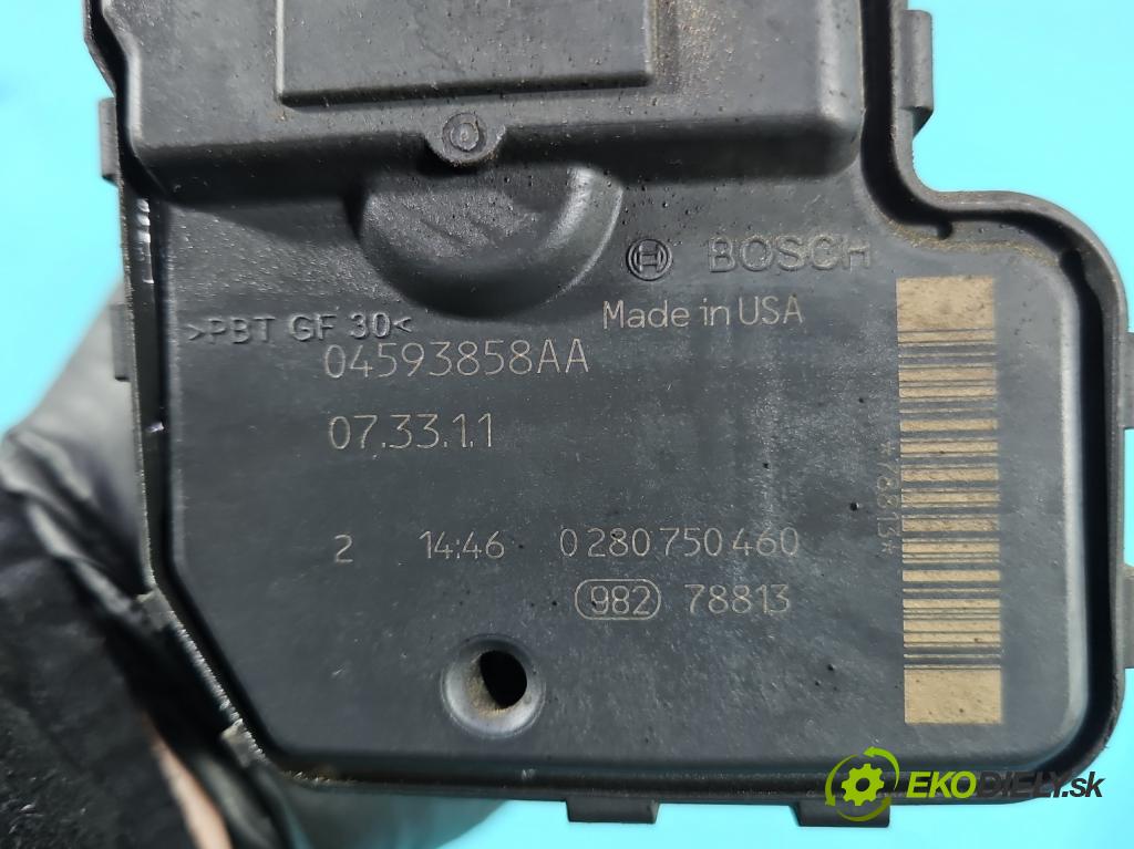 Dodge Caravan V 2007-2020 3.3 V6 178HP: automatic 131 kW 3301 cm3 5- klapka 0280750460 (Škrtiaca klapka)