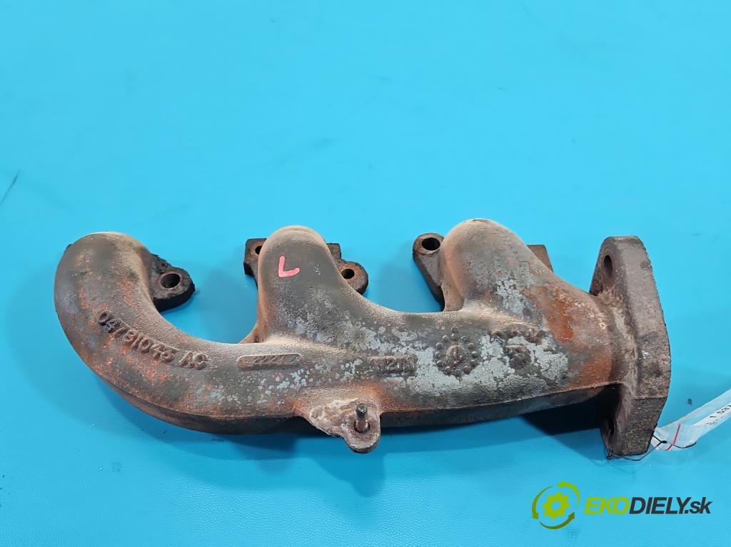 Dodge Caravan V 2007-2020 3.3 V6 178HP: automatic 131 kW 3301 cm3 5- zvod výfuk 04781043AC (Výfukové potrubie)