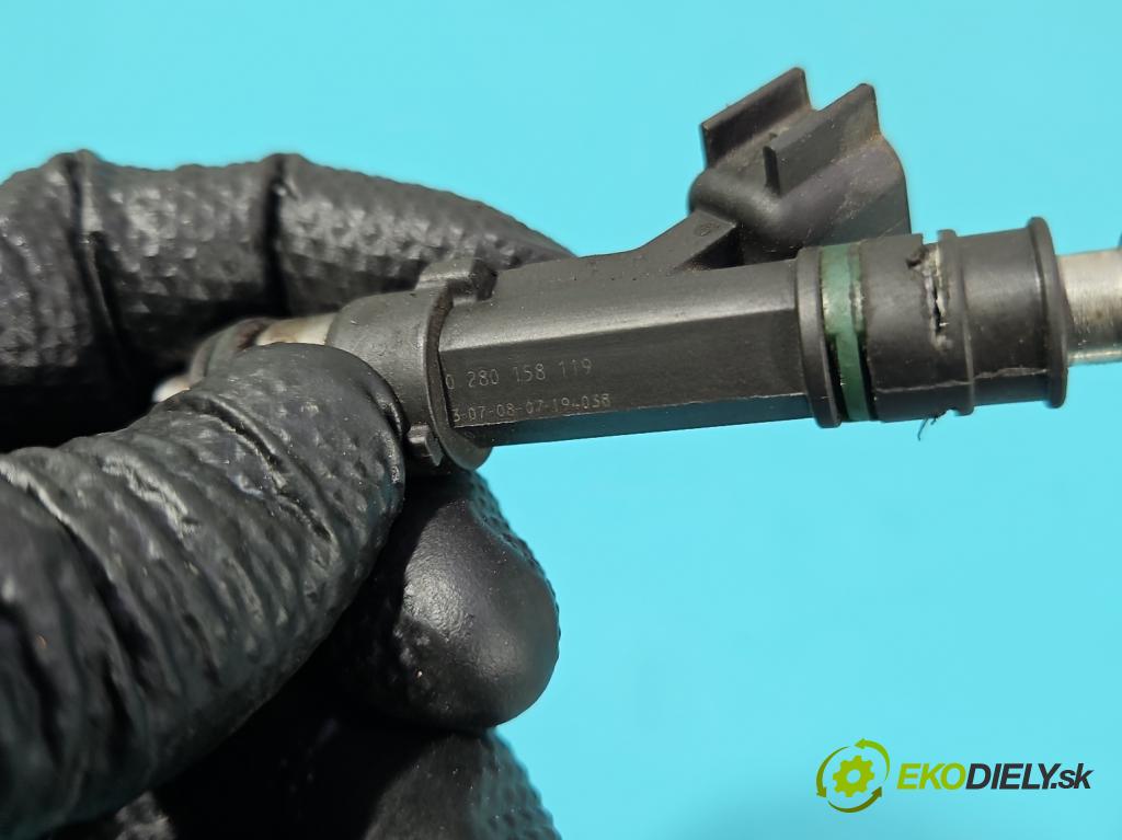 Dodge Caravan V 2007-2020 3.3 V6 178KM automatic 131 kW 3301 cm3 5- vstřikovač 0280158119 (Vstřikovač paliva)