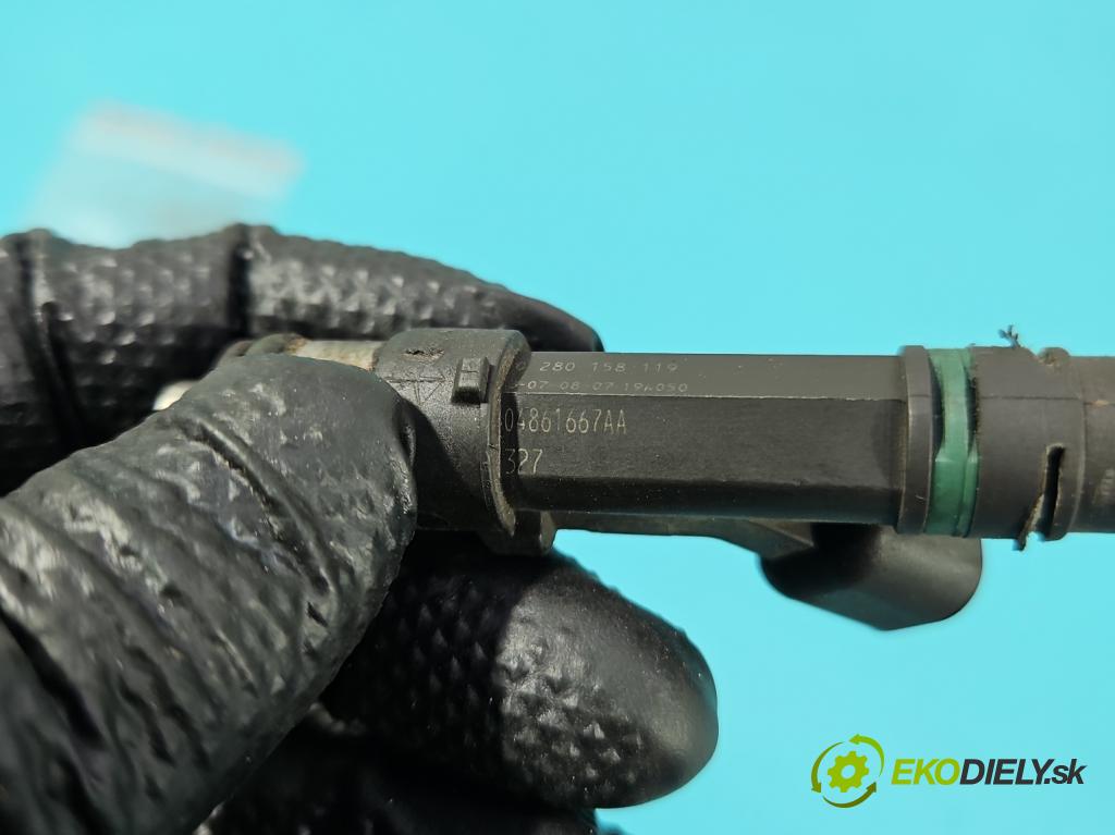 Dodge Caravan V 2007-2020 3.3 V6 178KM automatic 131 kW 3301 cm3 5- vstřikovač 0280158119 (Vstřikovač paliva)