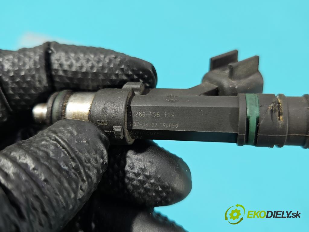 Dodge Caravan V 2007-2020 3.3 V6 178KM automatic 131 kW 3301 cm3 5- vstřikovač 0280158119 (Vstřikovač paliva)