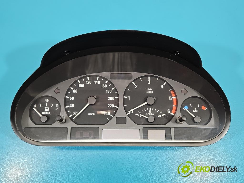 Bmw 3 E46 1998-2007 2.0d 150 HP automatic 110 kW 1995 cm3 4- prístrojovka/ budíky 6911289 (Prístrojová doska)