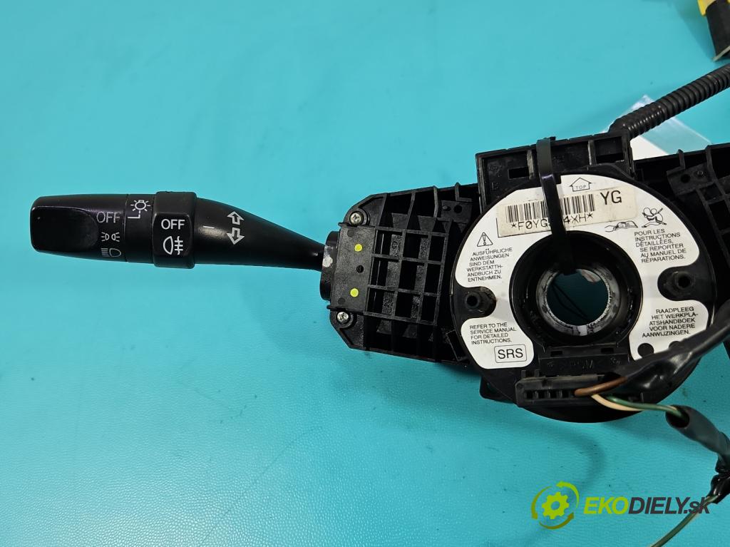 Honda City IV 2002-2008 1.4 8v 83 HP manual 61 kW 1339 cm3 4- prepínač komplex:  (Prepínacie páčky pod volantom)