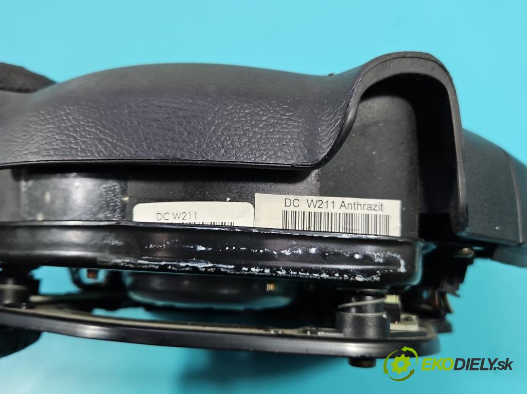 Mercedes E W211 2002-2009 2.7 cdi 177 HP automatic 130 kW 2685 cm3 4- airbag vzduch: Řidiči:  (Airbag)