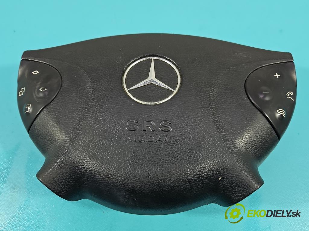 Mercedes E W211 2002-2009 2.7 cdi 177 HP automatic 130 kW 2685 cm3 4- airbag vzduch: Řidiči:  (Airbag)