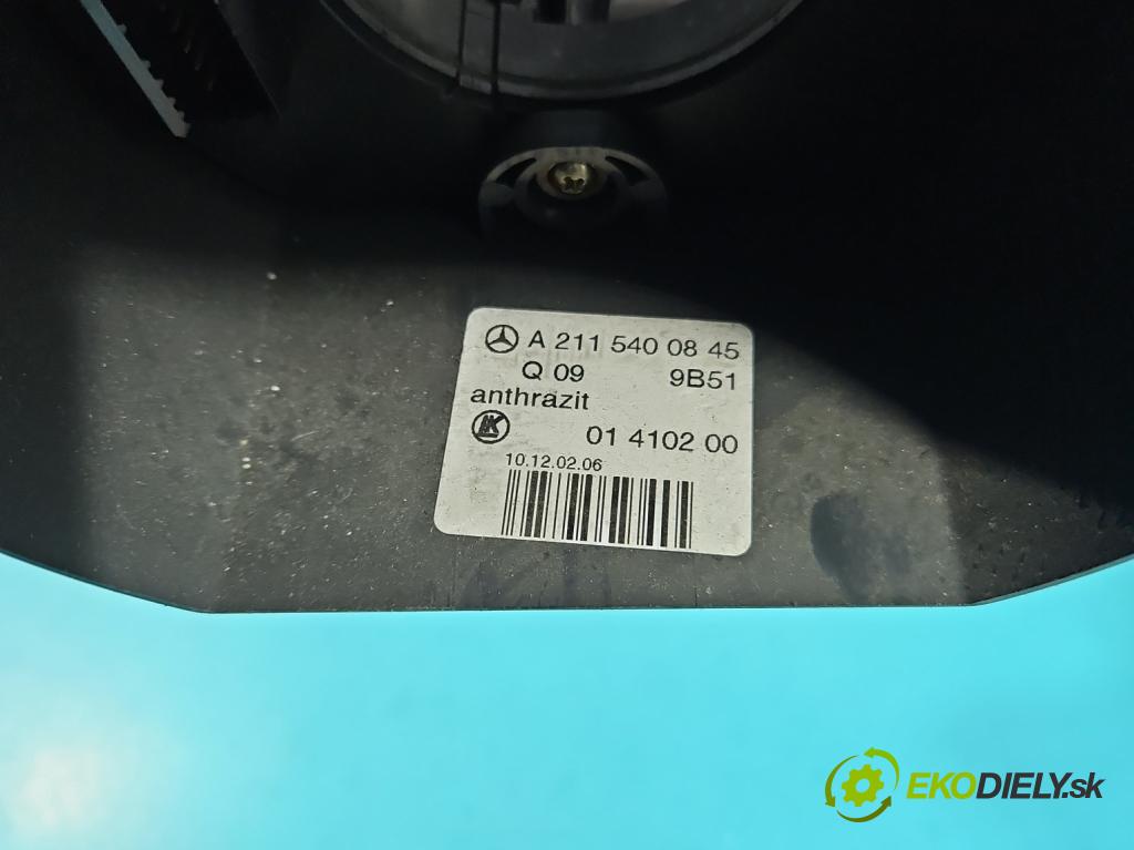 Mercedes E W211 2002-2009 2.7 cdi 177 HP automatic 130 kW 2685 cm3 4- prepínač komplex: A2115400845 (Prepínacie páčky pod volantom)