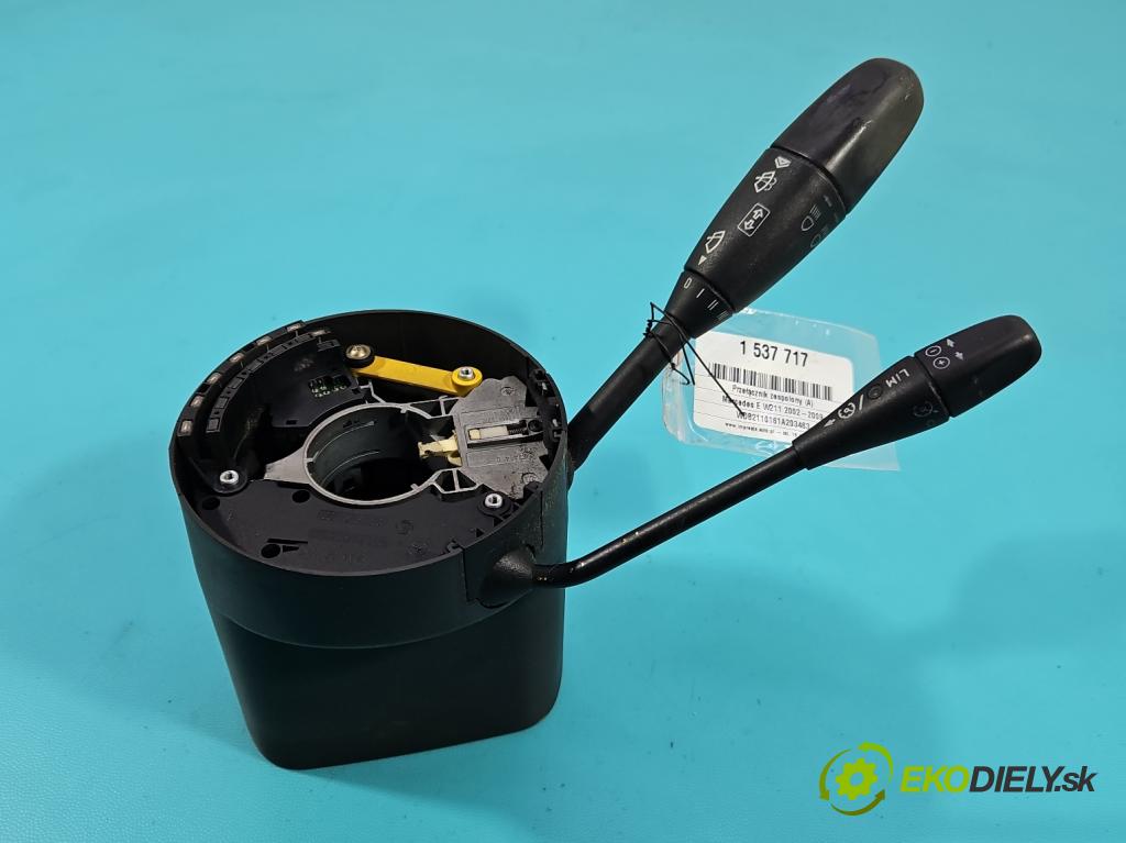 Mercedes E W211 2002-2009 2.7 cdi 177 HP automatic 130 kW 2685 cm3 4- prepínač komplex: A2115400845 (Prepínacie páčky pod volantom)