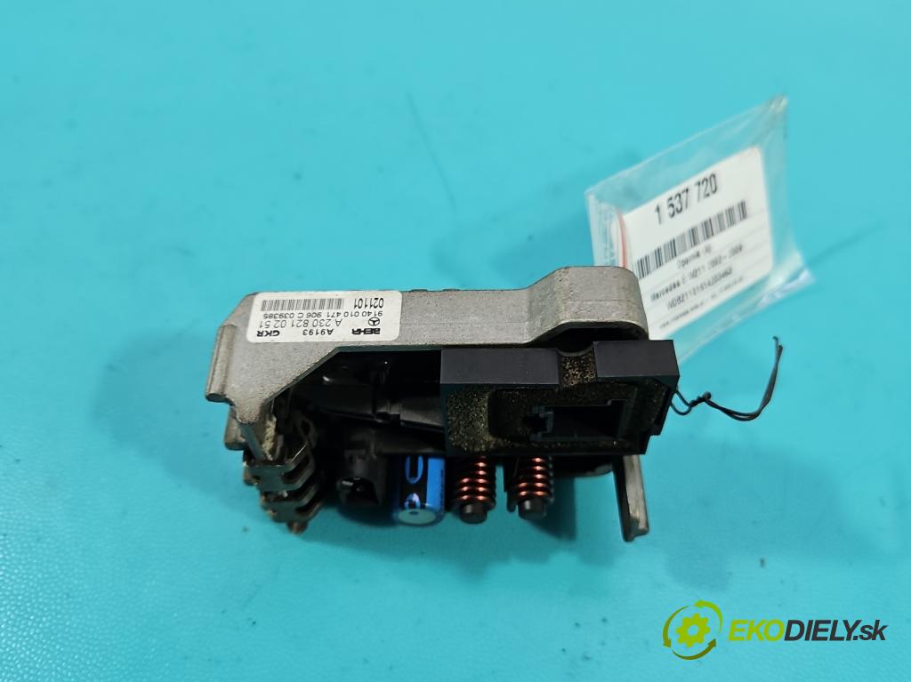 Mercedes E W211 2002-2009 2.7 cdi 177 HP automatic 130 kW 2685 cm3 4- rezistor A2308210251