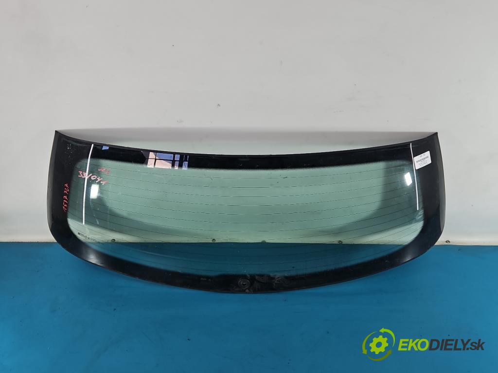 Opel Astra III 2004-2014 1.6 16V 105 hp manual 77 kW 1598 cm3 5- sklo zadní  (Zadní sklo)