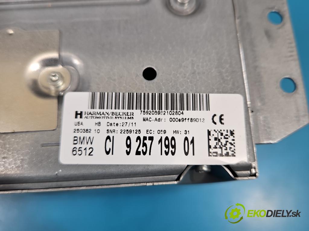 Bmw X6 E71 2007–2014 3.0d 306KM automatic 225 kW 2993 cm3 5- Radio originál 925719901
