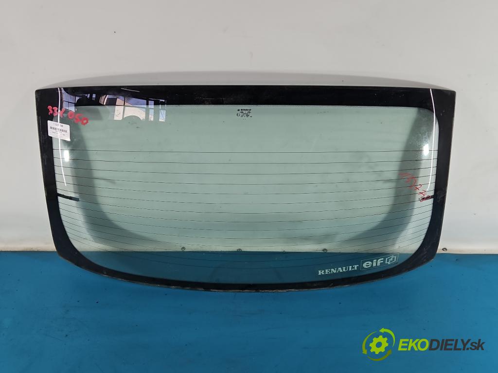 Renault Thalia I 1998-2009 1.4 8V 75 hp manual 55 kW 1390 cm3 4- sklo zadní  (Zadní sklo)