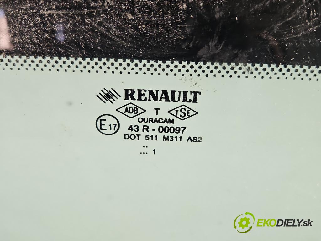 Renault Thalia I 1998-2009 1.4 8V 75 hp manual 55 kW 1390 cm3 4- sklo zadní  (Zadní sklo)