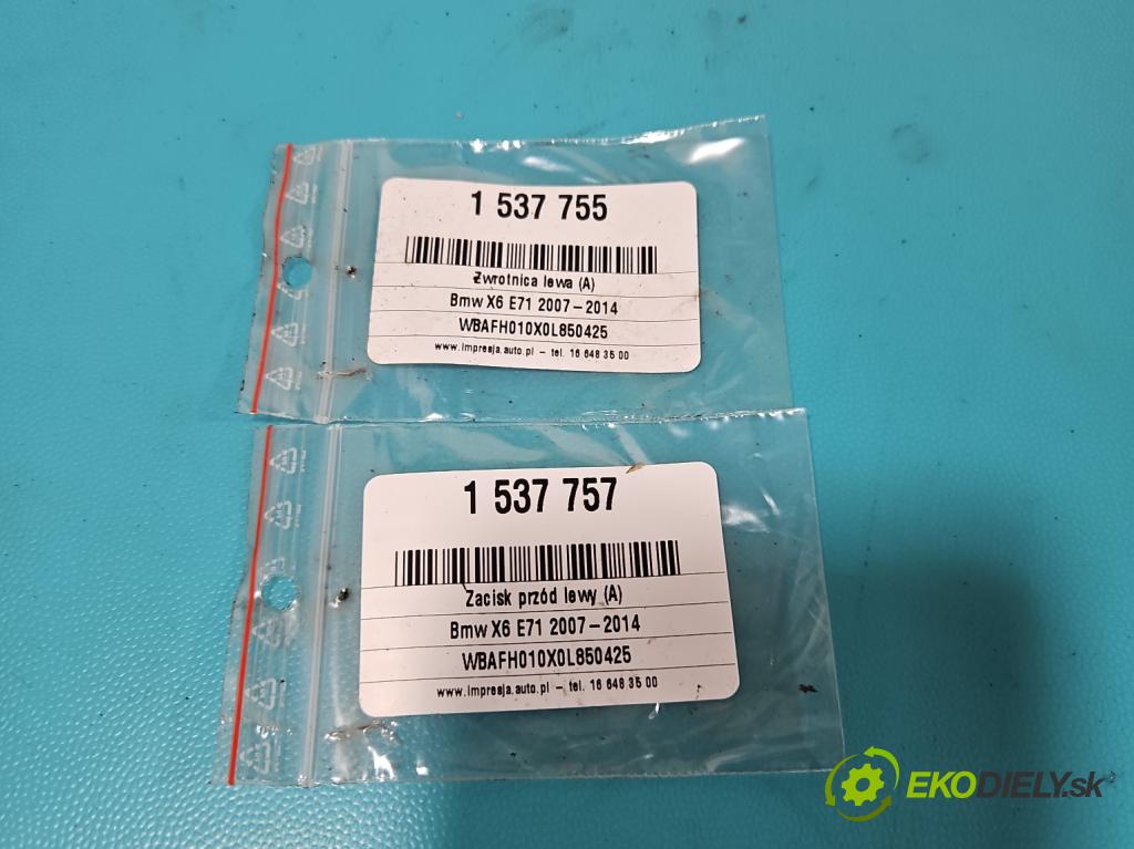 Bmw X6 E71 2007–2014 3.0d 306KM automatic 225 kW 2993 cm3 5- náboj ľavé  (Náboj kolesa)