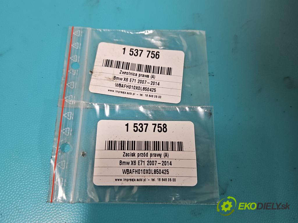 Bmw X6 E71 2007–2014 3.0d 306KM automatic 225 kW 2993 cm3 5- náboj pravé  (Náboj kolesa)