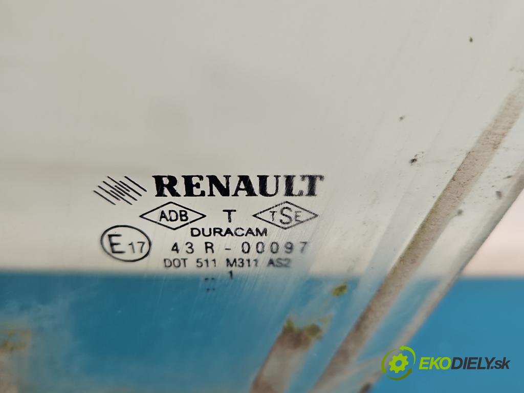 Renault Thalia I 1998-2009 1.4 8V 75 HP manual 55 kW 1390 cm3 4- sklo dvere predné ľavé