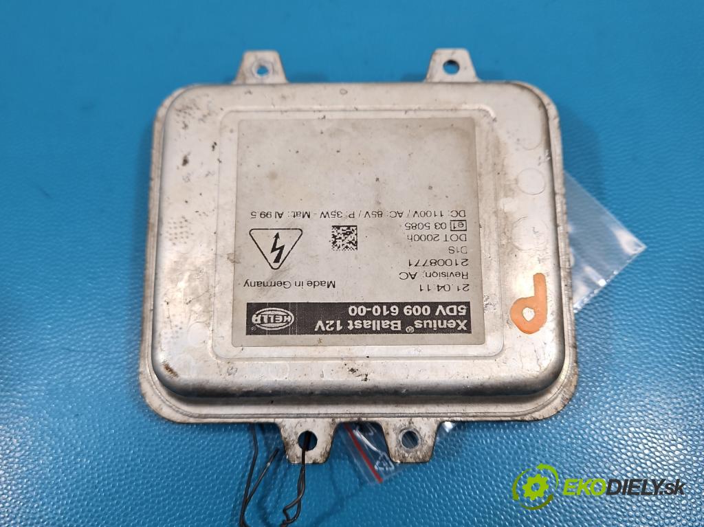 Bmw X6 E71 2007–2014 3.0d 306KM automatic 225 kW 2993 cm3 5- střídač: xenon 5DV009610-00 (Riadiaca jednotka xenónu)