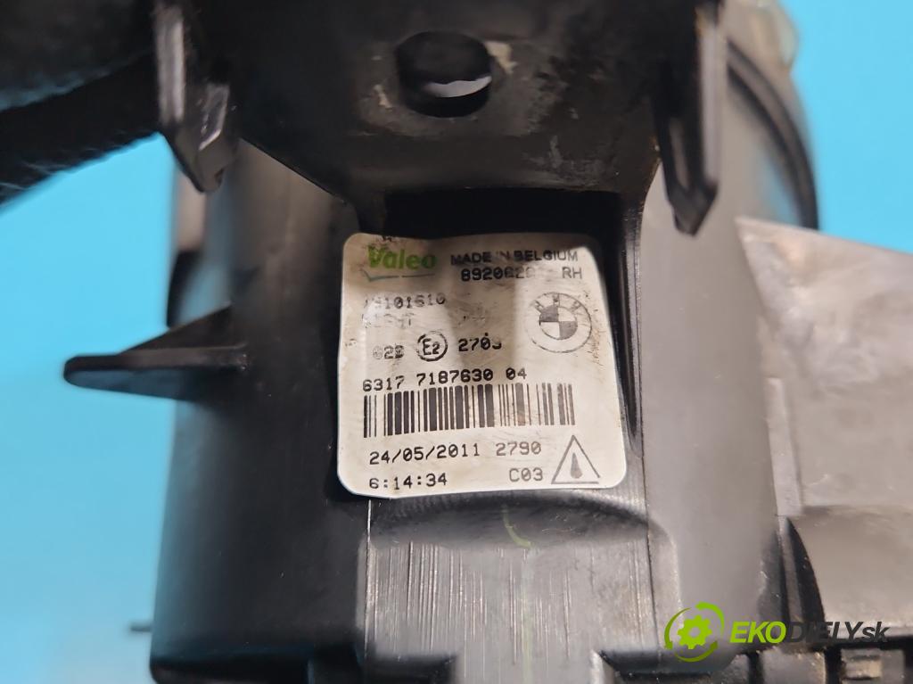 Bmw X6 E71 2007–2014 3.0d 306KM automatic 225 kW 2993 cm3 5- Halogen pravý 7187630 (Kľučka dverí ostatné)