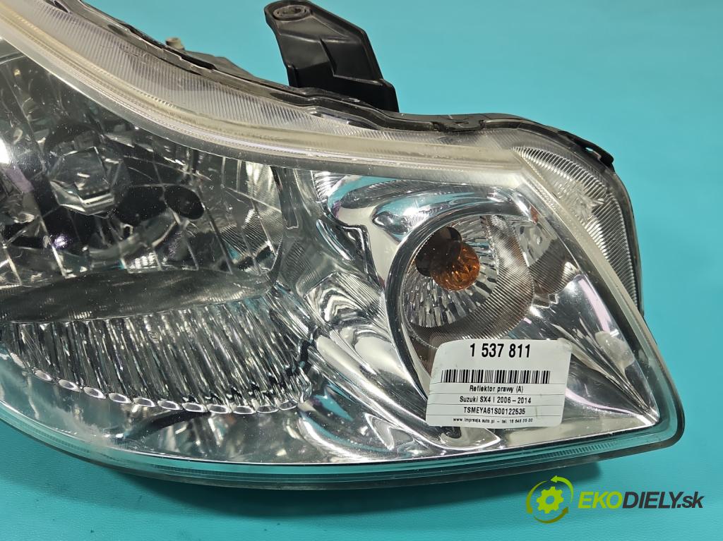 Suzuki SX4 I 2006-2014 1.9 ddis: 120 HP manual 88 kW 1910 cm3 5- Reflektor: pravý  (Svetlo predné pravé)