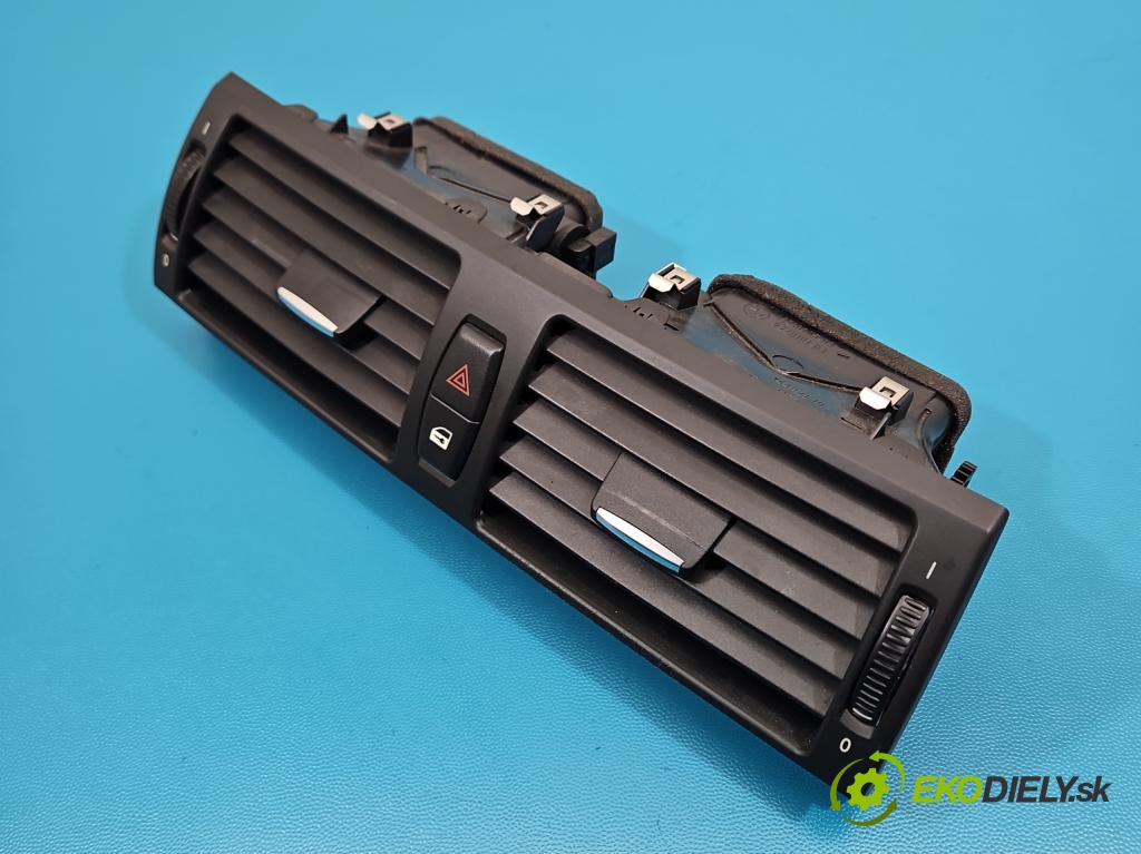 Bmw X6 E71 2007–2014 3.0d 306KM automatic 225 kW 2993 cm3 5- Mřížka: kúrenia stredová 9210705-03 (Mriežka kúrenia (fukár))