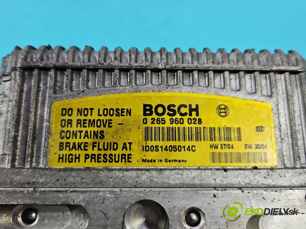 Mercedes E W211 2002-2009 2.7 cdi 177 hp automatic 130 kW 2685 cm3 4- čerpadlo abs 0265960028 (Pumpa ABS)