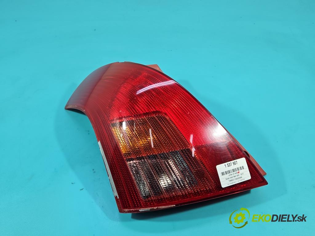 Suzuki Swift Mk6 2005-2010 1.3 16V 92 HP manual 67.5 kW 1328 cm3 5- svetlo / reflektor zadné ľavé  (Kľučka dverí ostatné)