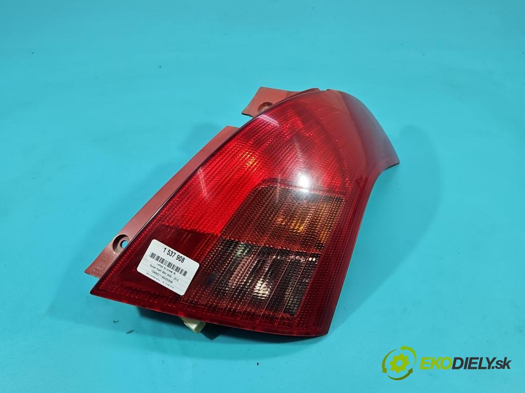 Suzuki Swift Mk6 2005-2010 1.3 16V 92 HP manual 67.5 kW 1328 cm3 5- svetlo / reflektor zadné pravé P4476R (Kľučka dverí ostatné)