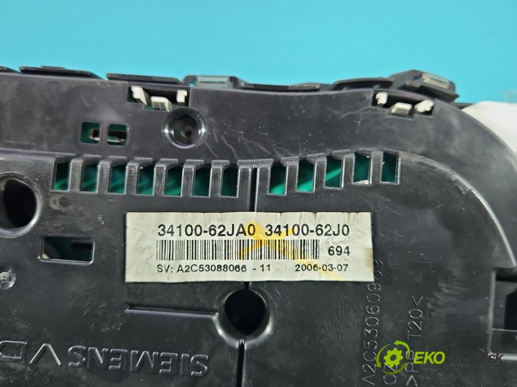 Suzuki Swift Mk6 2005-2010 1.3 16V 92 HP manual 67.5 kW 1328 cm3 5- prístrojovka/ budíky 34100-62JA0 (Prístrojová doska)