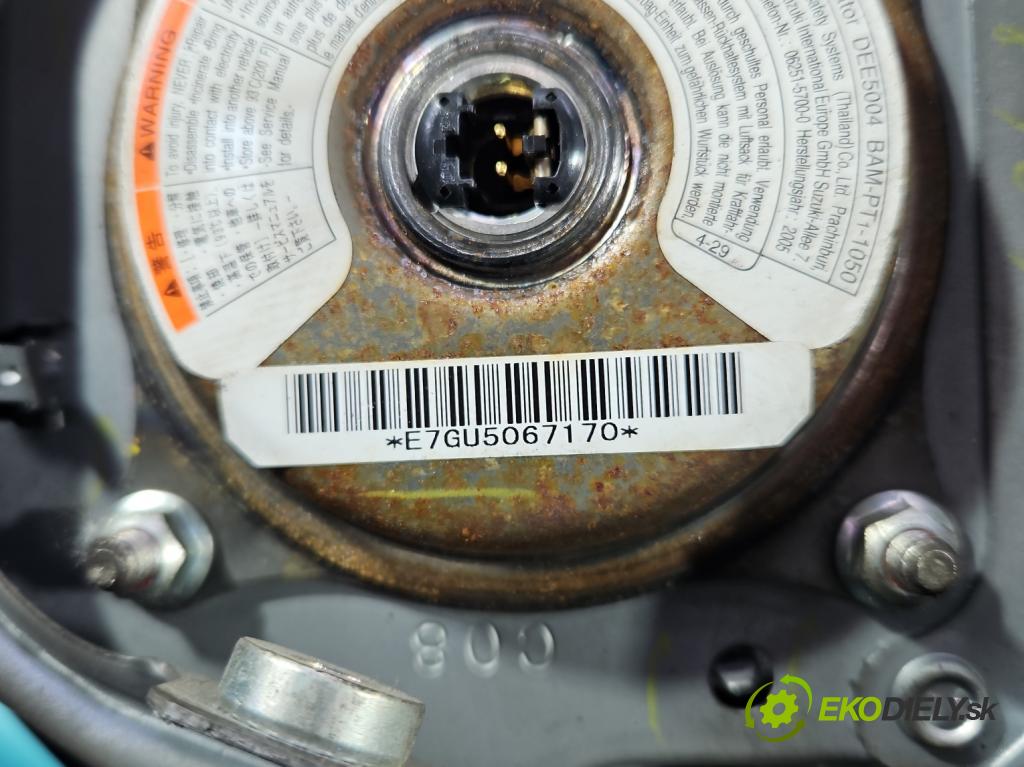 Suzuki Swift Mk6 2005-2010 1.3 16V 92 HP manual 67.5 kW 1328 cm3 5- airbag vzduch: Řidiči:  (Airbag)