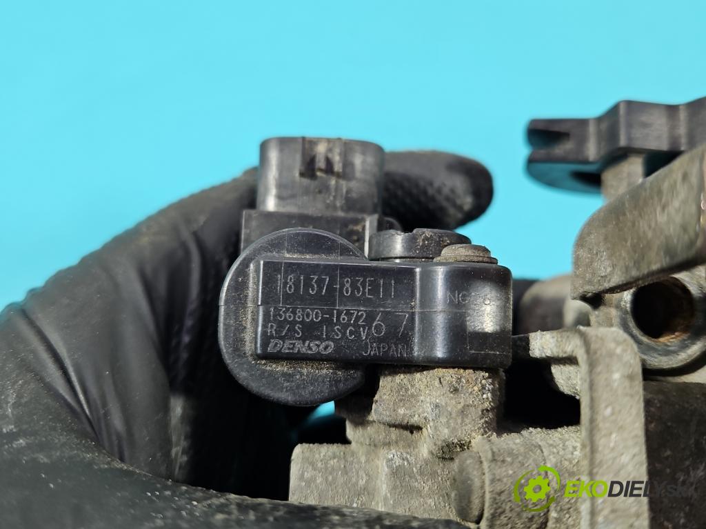 Suzuki Swift Mk6 2005-2010 1.3 16V 92 HP manual 67.5 kW 1328 cm3 5- klapka 18137-83E11 (Škrtiaca klapka)