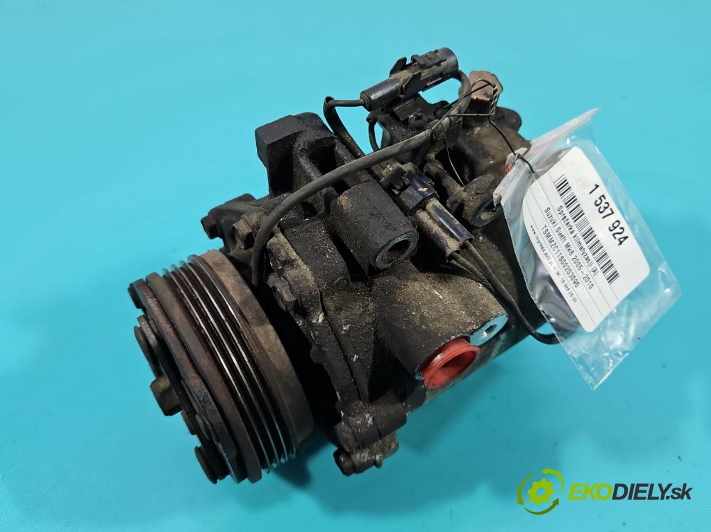 Suzuki Swift Mk6 2005-2010 1.3 16V 92 HP manual 67.5 kW 1328 cm3 5- Kompresor: klimatizácie 95200-62JA0 (Kompresor klimatizácie)