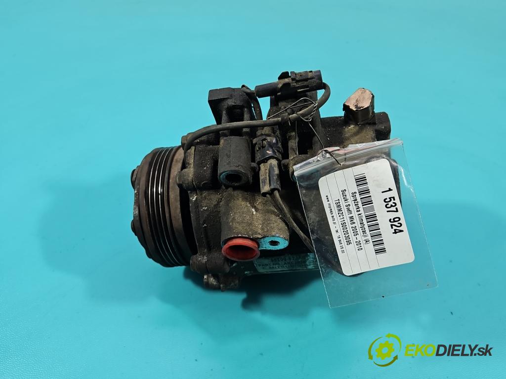 Suzuki Swift Mk6 2005-2010 1.3 16V 92 HP manual 67.5 kW 1328 cm3 5- Kompresor: klimatizácie 95200-62JA0 (Kompresor klimatizácie)