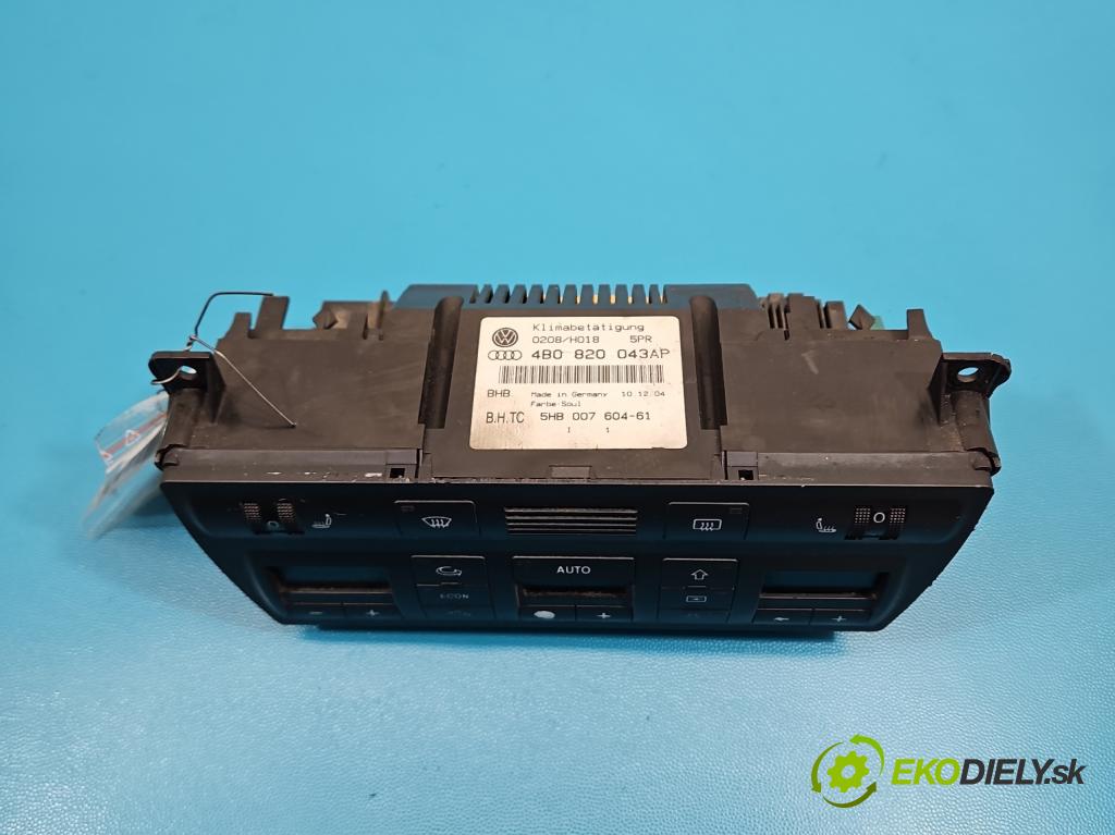 Audi A6 C5 1997-2004 1.9 tdi 131 HP manual 96 kW 1896 cm3 5- panel kúrenia 4B0820043AP