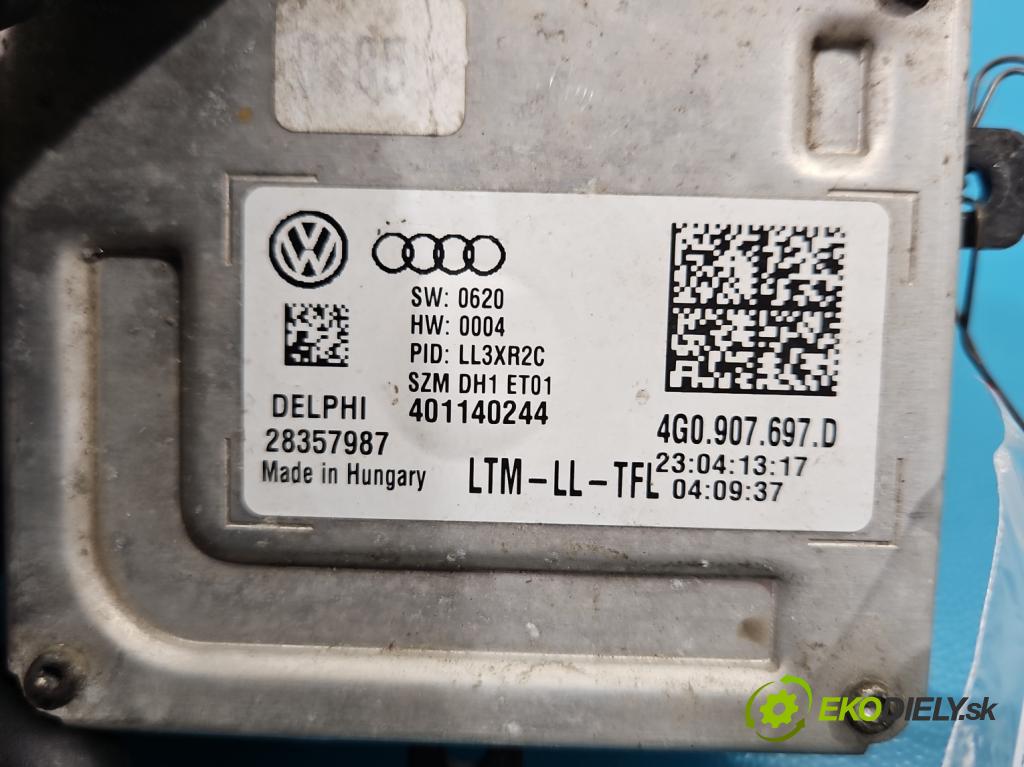 Audi Q5 2008-2016 2.0 TFSI 224hp automatic 165 kW 1984 cm3 5- střídač: xenon 4G0907697D (Riadiaca jednotka xenónu)