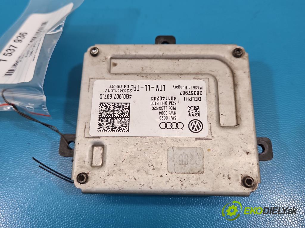 Audi Q5 2008-2016 2.0 TFSI 224hp automatic 165 kW 1984 cm3 5- střídač: xenon 4G0907697D (Riadiaca jednotka xenónu)