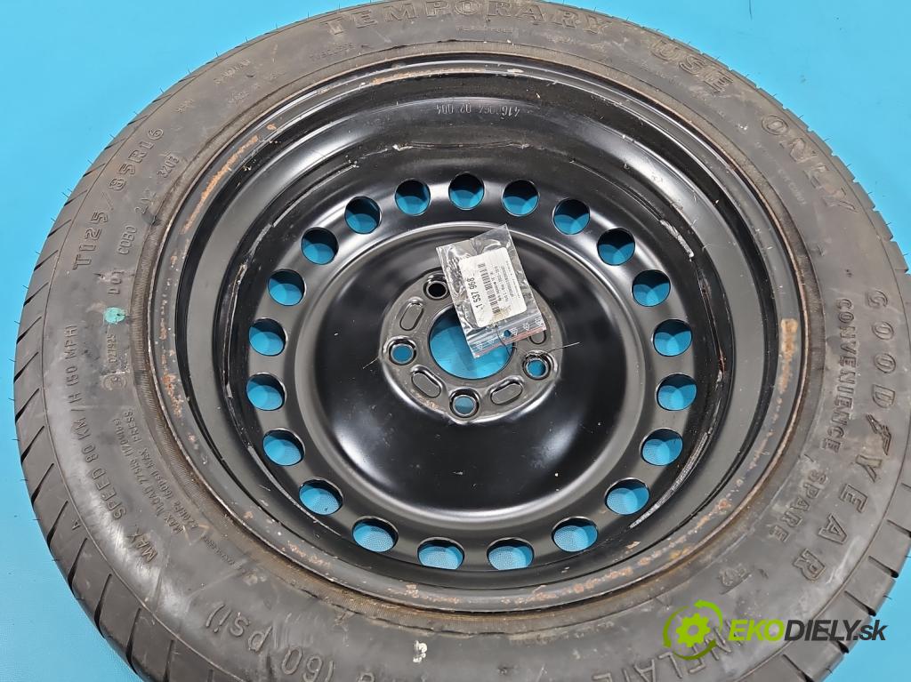 Ford C-Max I 2003-2010 2.0 tdci 136 HP manual 100 kW 1997 cm3 5- koleso rezervne 16"