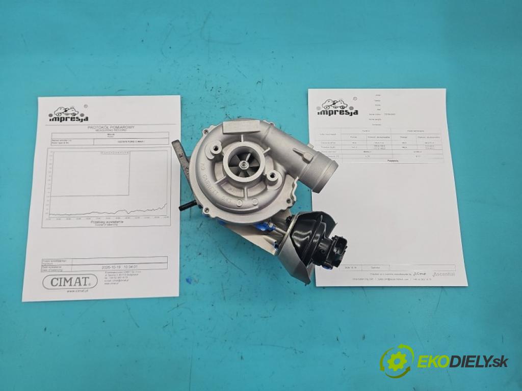 Ford C-Max I 2003-2010 2.0 tdci 136hp manual 100 kW 1997 cm3 5- Turbodmychadlo repasováno 728768-5