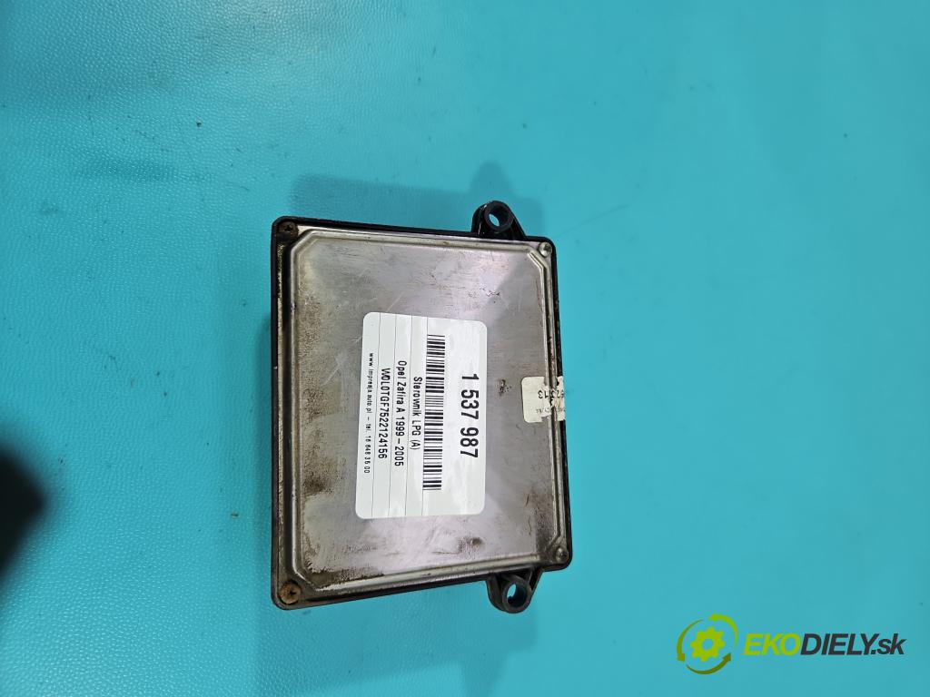 Opel Zafira A 1999-2005 1.8 16V 125 HP manual 92 kW 1796 cm3 5- riadiaca jednotka LPG