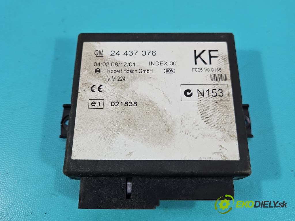 Opel Zafira A 1999-2005 1.8 16V 125 HP manual 92 kW 1796 cm3 5- riadiaca jednotka motora 09158726