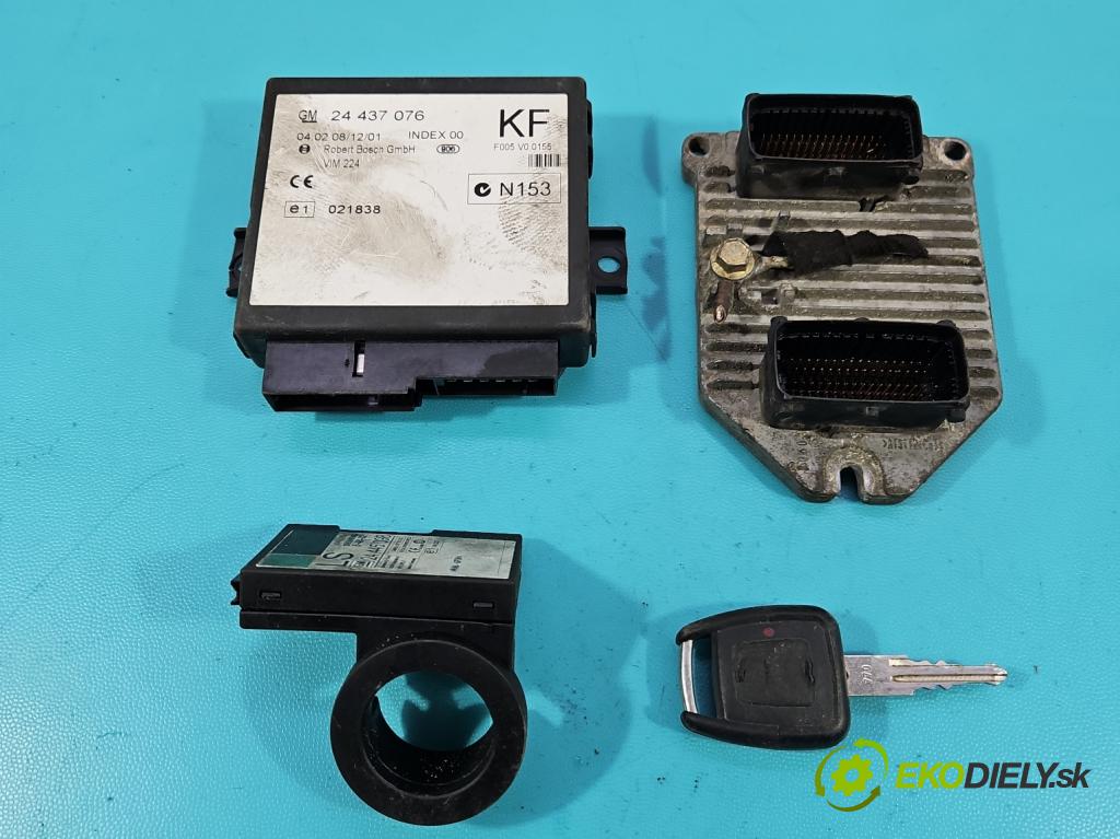Opel Zafira A 1999-2005 1.8 16V 125 HP manual 92 kW 1796 cm3 5- riadiaca jednotka motora 09158726