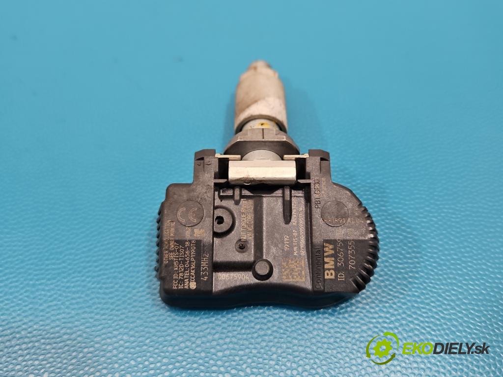 Bmw X5 F15 2013-2018 3.0d 258 HP automatic 190 kW 2993 cm3 5- snímač tlak: pneumatika 707355-10 (Snímač tlaku v pneumatike)