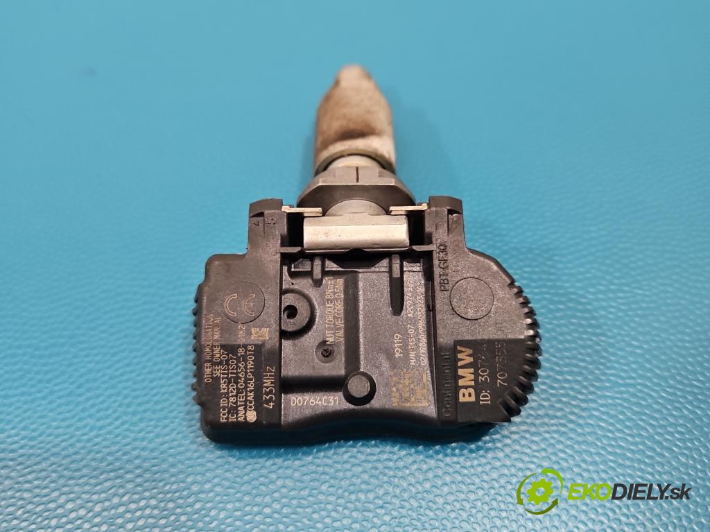 Bmw X5 F15 2013-2018 3.0d 258 HP automatic 190 kW 2993 cm3 5- snímač tlak: pneumatika 707355-10 (Snímač tlaku v pneumatike)