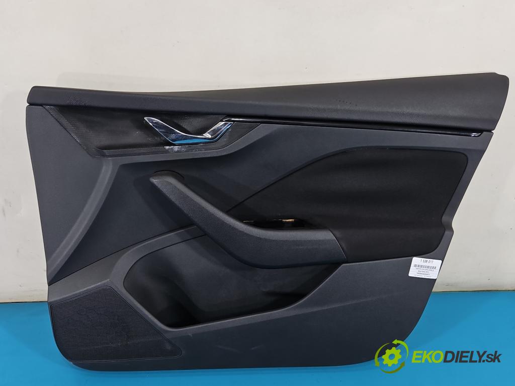 Skoda Scala 2019- 1.0 tsi 114 HP manual 84 kW 999 cm3 5- Čalounictví: dvere predné pravé 655867014T