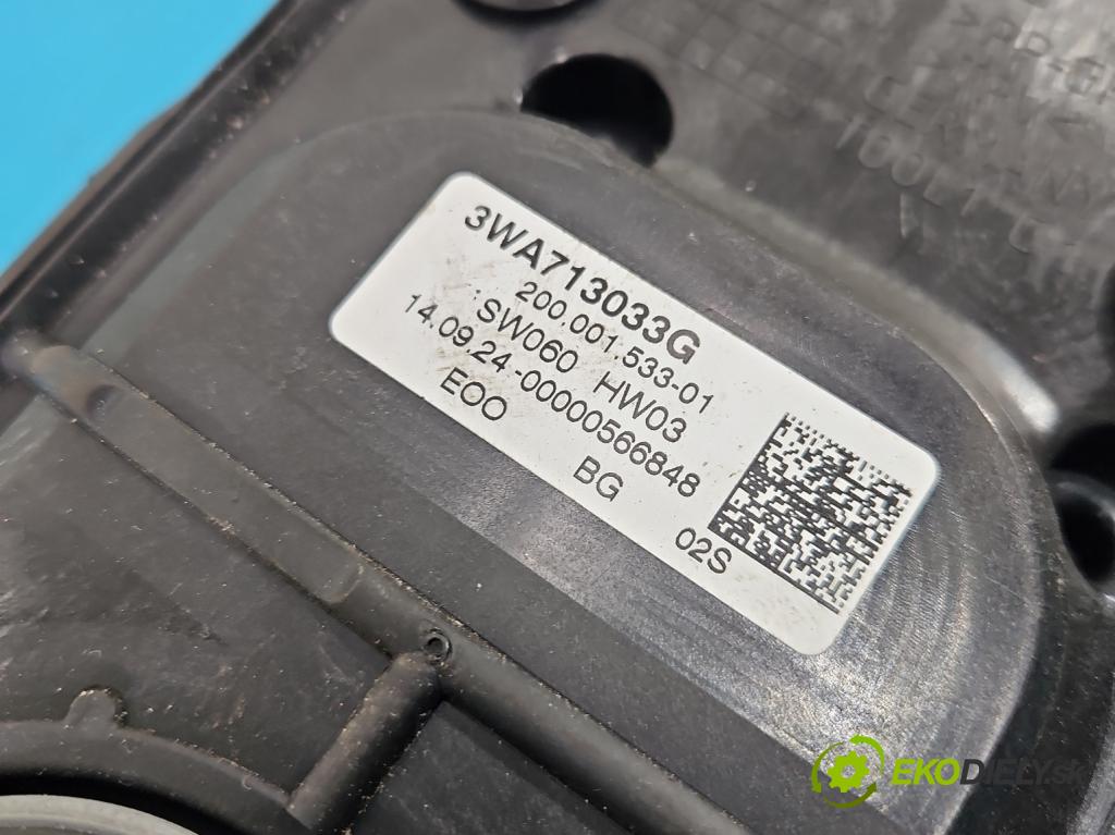 Skoda Octavia IV 2019- 1.5 TSI 150 HP automatic 110 kW 1498 cm3 5- motor: ostatné 3WA713033G